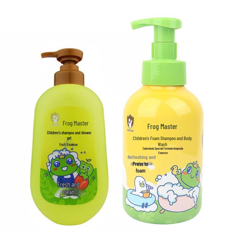Frog Prince Fruit & Foaming Kids Shampoo & Body Wash Set