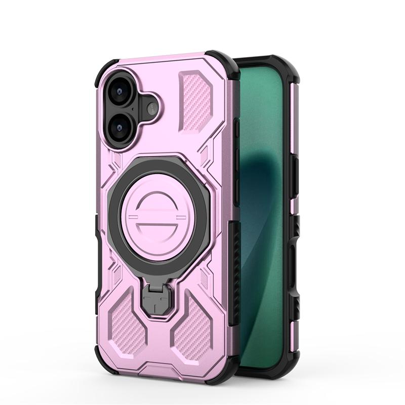 Magnetic Wireless Charge Cover For iPhone 17 Pro Max 17 Air Phone Holder Full Back Case For iPhone 17 Cover For iPhone 17 Case