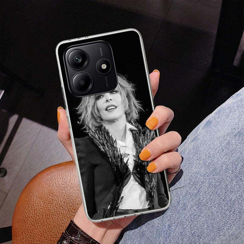 Mylene Farmer Phone Case For Xiaomi Redmi Note 15 14 13 12S 12 11 Pro Plus 14S 11S 11E 10 10S 11T 5G Personalized Cover Redmi No