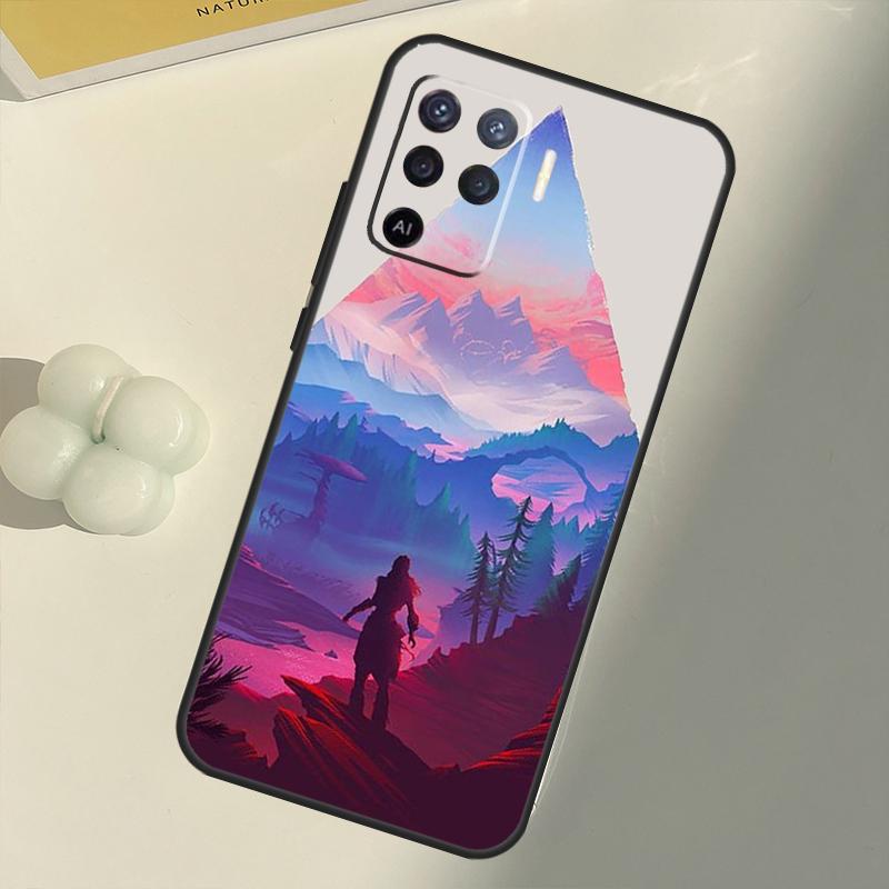 Spiel Horizon Zero Dawn Hülle Für OPPO A53 A53S 2020 A5 A9 A31 A52 A72 A94 A74 A54 A83 A91 A93 A16 A15 Rückseite Coque