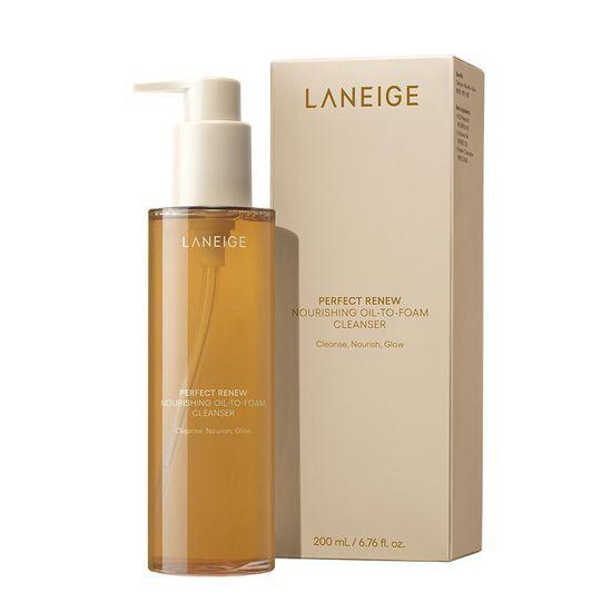 LANEIGE Perfect Renew Nourishing Oil To Foam Cleanser 200ml