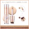 Qin Derdom Liquid Full Coverage Makeup All Dark Circle and Blemish Sweat Oil Apply Removes with Face Suitable for Makeup 18ml Concealer, Serum,