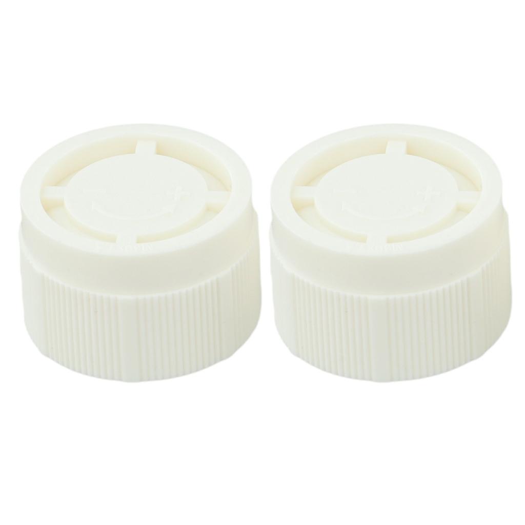 2 PIÈCES M30X1 5 Bouchon de réglage de radiateur Couvercle de thermostat en plastique pour radiateurs