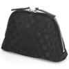 Isaac Dot Jacquard Cosmetic Pouch Y410193SC Black (10)