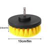 Drill Brush Accessories Set Electric Cleaner Brush with Drill Brush To Clean Showers Bathtubs Bathroom Tile Slurry Carpet