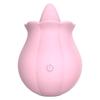 Pumpkin Rose Vibrating Egg: Women's Erotic Massager with Suction & Licking Functions