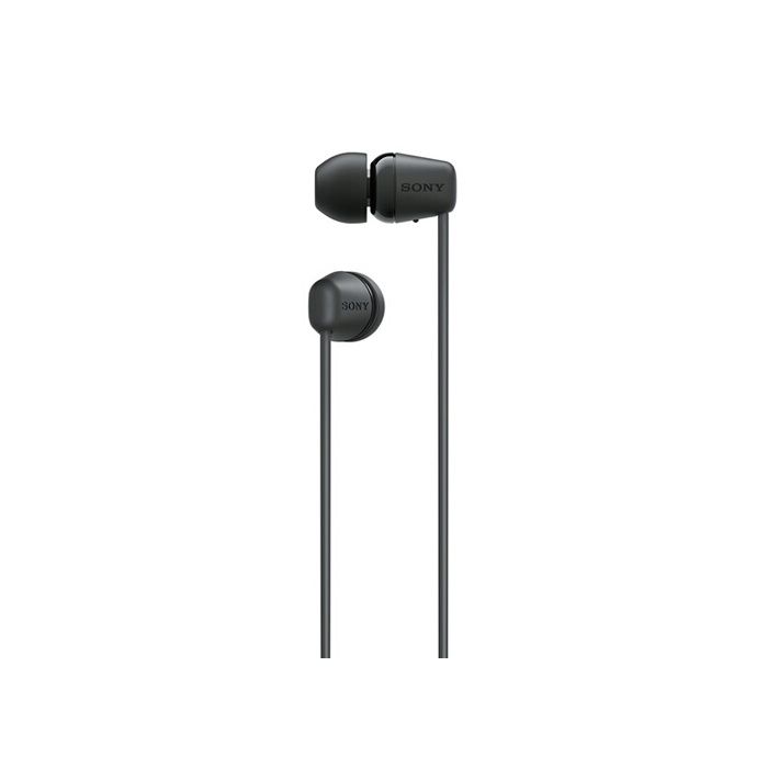 Ecouteurs Bluetooth Étanches Intra-auriculaires Noirs - 25h D'autonomie - SONY WI-C100-Accessoire-HIGH-TECH