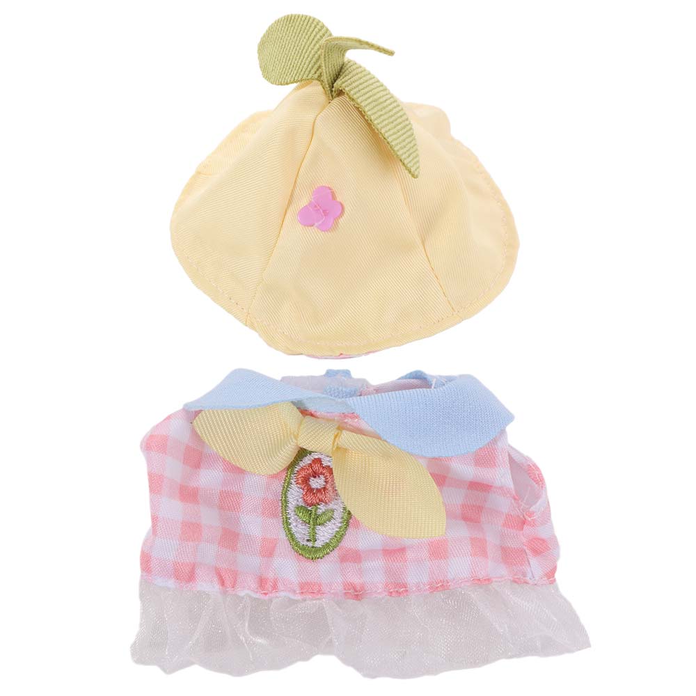 Soft Cotton Plush Doll Outfit Cartoon Design Mini Doll Clothes Cotton Doll Rompers Doll Dressing