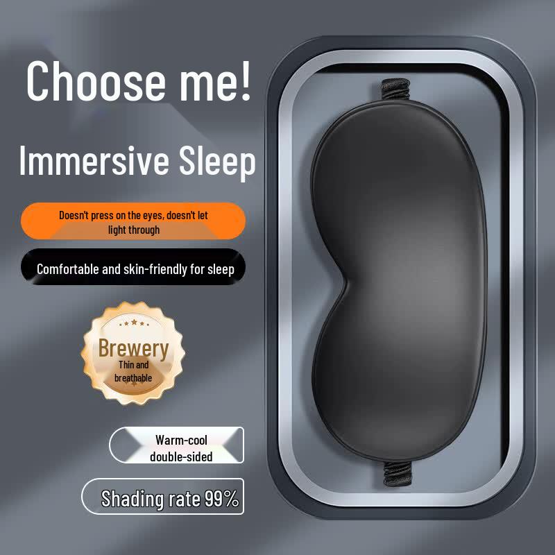 Adjustable Breathable Silk Sleep Eye Mask