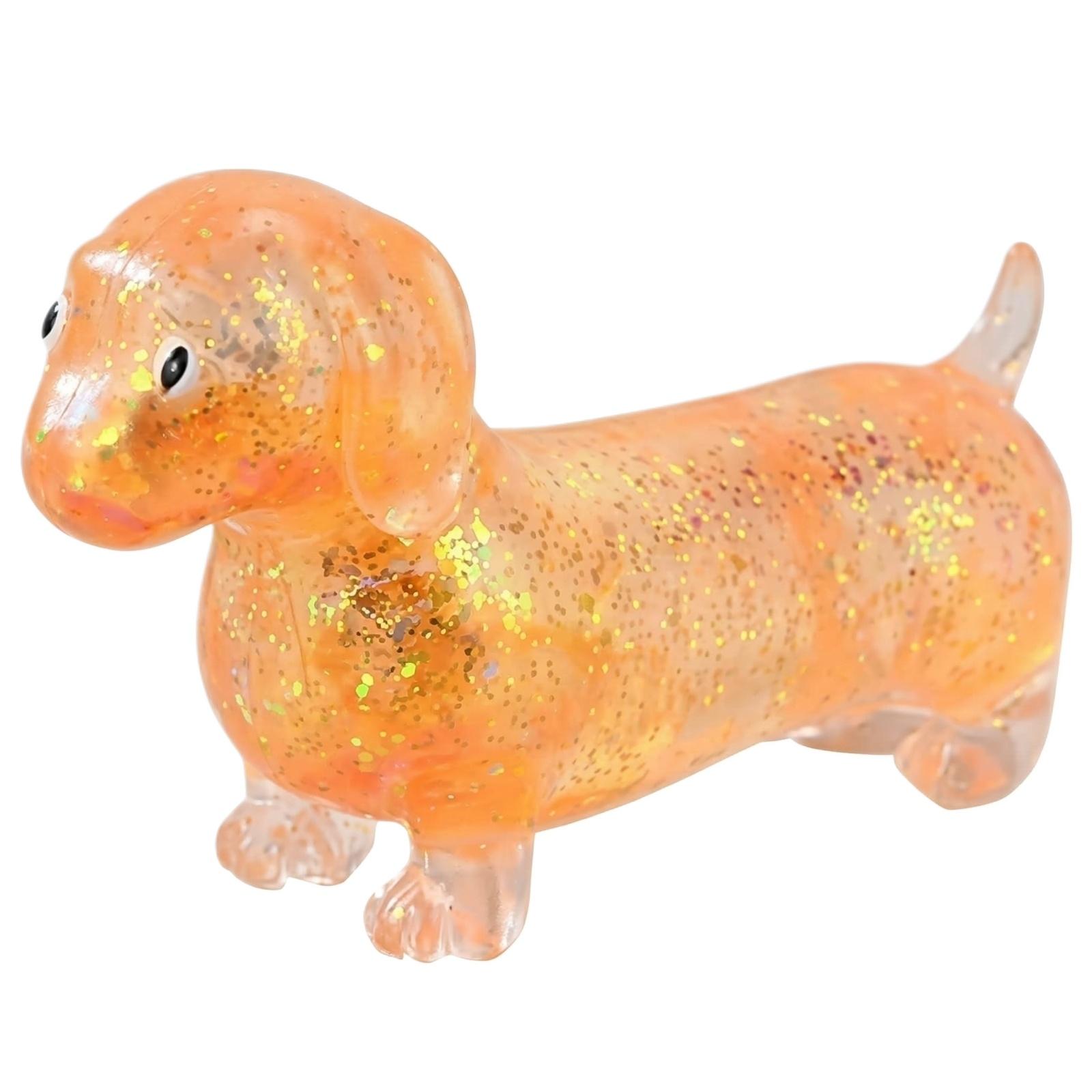 

Gold Powder Maltose Ball Slow Decompression Toy One Size шафрановий