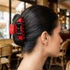 Korean Style Bow Hair Claw Headdress Acetate Shark Clip Sweet Bowknot Claw Clip  Daily