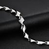 Vnox Men's Hiphop Bracelet Stainless Steel Chunky Chain Geometry Link Wristband 9.7MM Width, Stylish Party Gift Birthday Jewelry