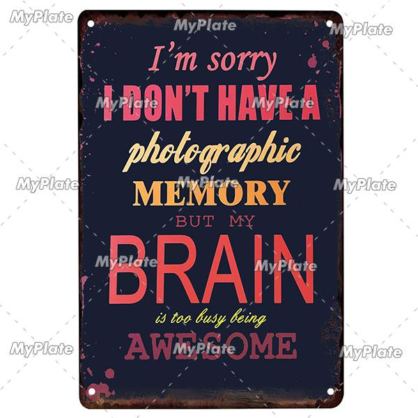 [MyPlate] LOVE Metal Sign Vintage Plaque Tin Sign Plate Wall Decor For Bar Club Man Cave Art Painting Gift