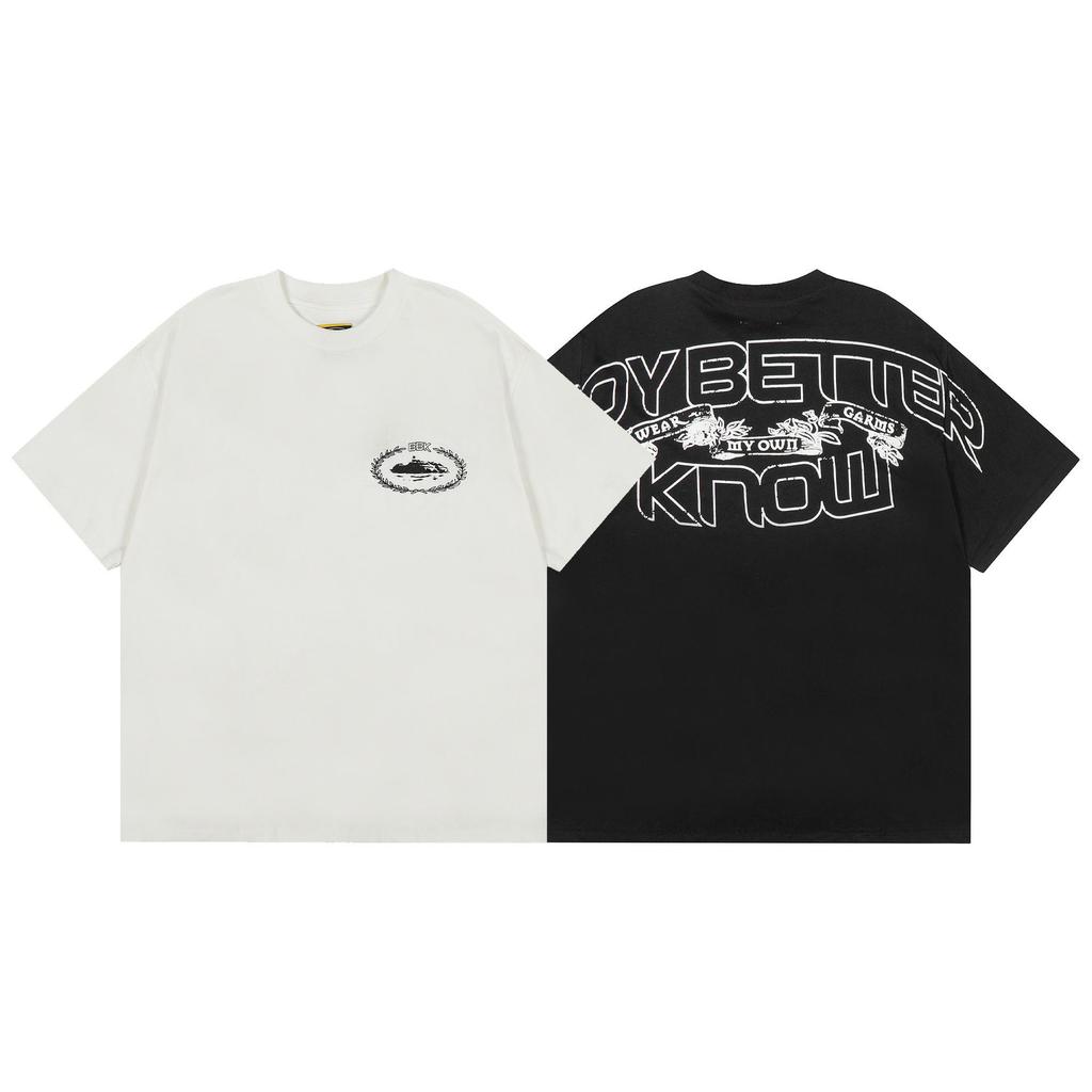 Corteiz Unisex European-American Street Style Loose Pullover Round-Neck Autumn Knitwear