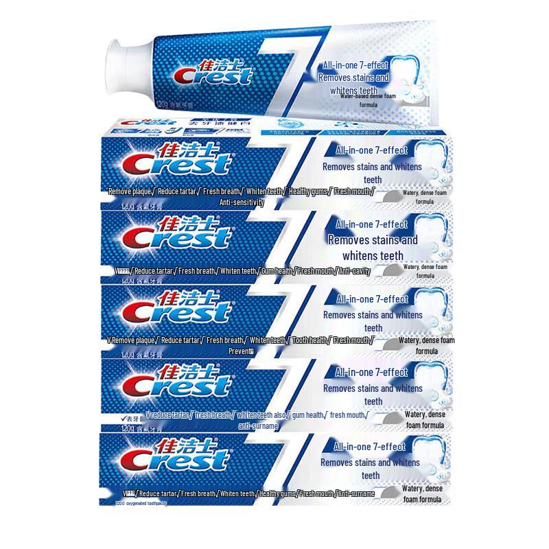 Crest 7-Effect All-in-One Whitening Toothpaste