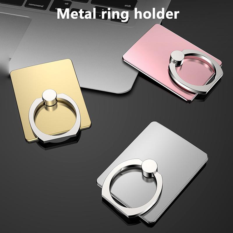 360° Degree Rotating Phone Holder Stand Bracket Finger Ring Round Smartphone Cellphone Ring Holders Mount Accessories
