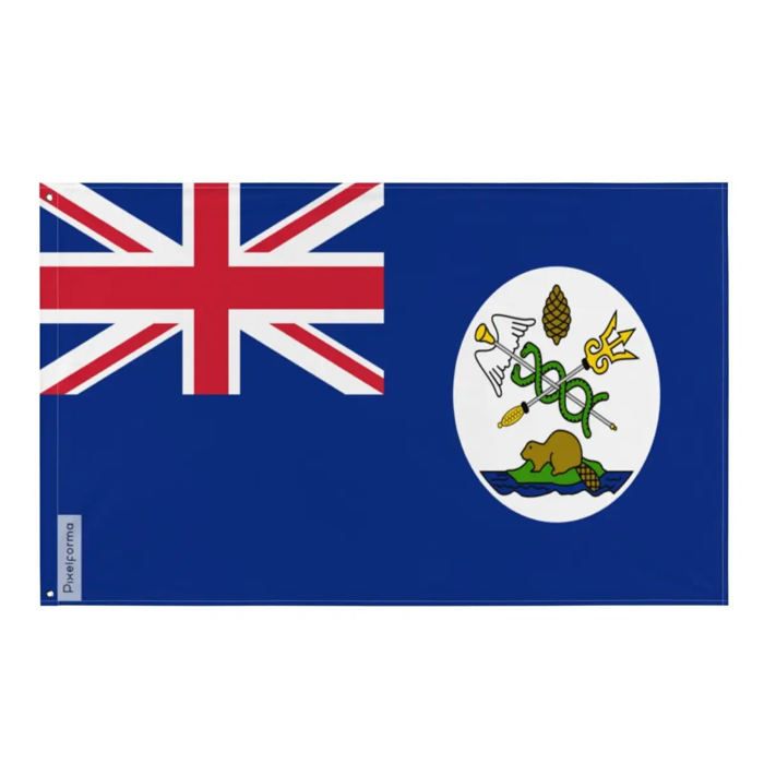 Drapeau - Multicolore - Île-de-Vancouver - 90 x 150 cm - Polyester - Recto/verso