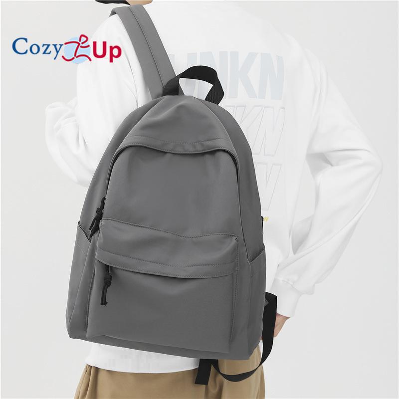 New Student Backpack Women's Korean-Style Fashion Preppy Style Schoolbag Casual Large Capacity Couple Backpack One Piece Dropshipping