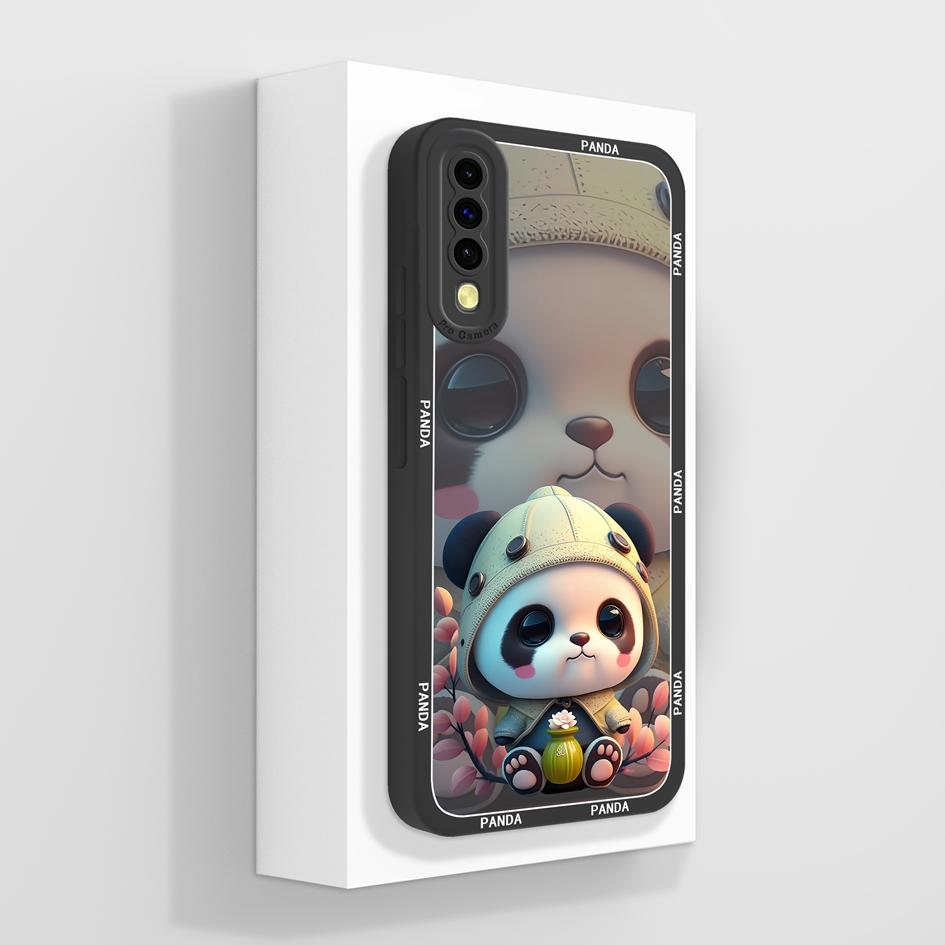 Hot Case For Samsung A50 A51 A52 A53 A54 M53 M54 A71 A72 A73 Lucky Girl Cute Panda Myk Super støtsikker silikon Passende bakdeksel til Samsung Capa