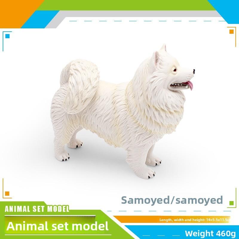 Model Pvc Dog With Doberman Shiba Inu Poodle Samoyed For Display Gift And