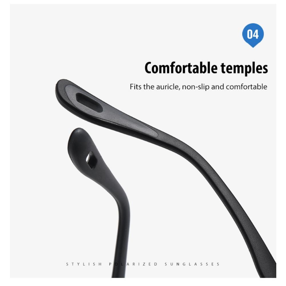 aoron Toad Glasses Men's Polarizing Glasses Sunglasses Night Vision Color-changing Driving Glasses