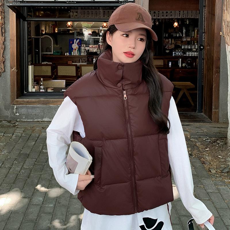 Loose New Cotton-padded Vest Vest Fashionable Outer Wear Versatile