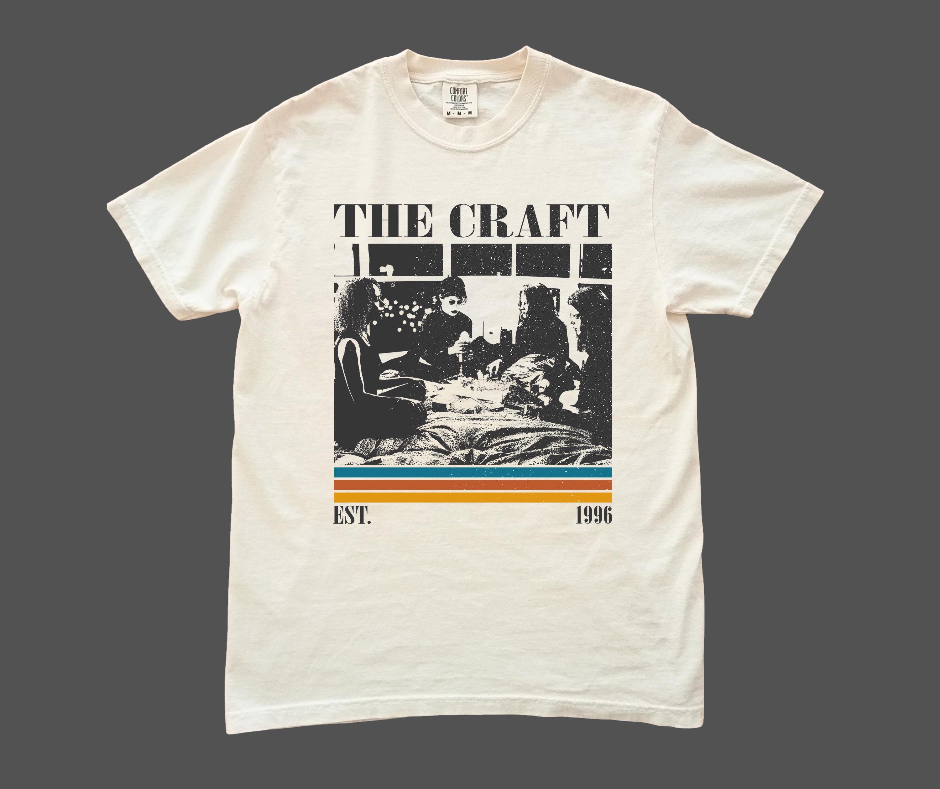 

Craft Movie Printed Short Sleeved 2026 Summer Retro Style Oversized Unisexs Womens Street Retro City Clothing Fashion Newest S