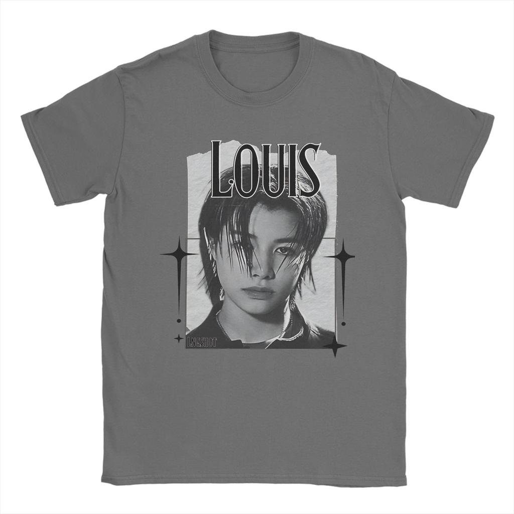 Unique Lngshot Louis Rising TShirt Unisex O Neck Cotton T Shirts Short Sleeve Tees Plus Size Clothing