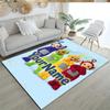 Teletubbies Customized Name Carpet Suitable for Entryway Decorate room Outdoor Game Room Antislip Carpet Decorate Offices Gift for Festivals