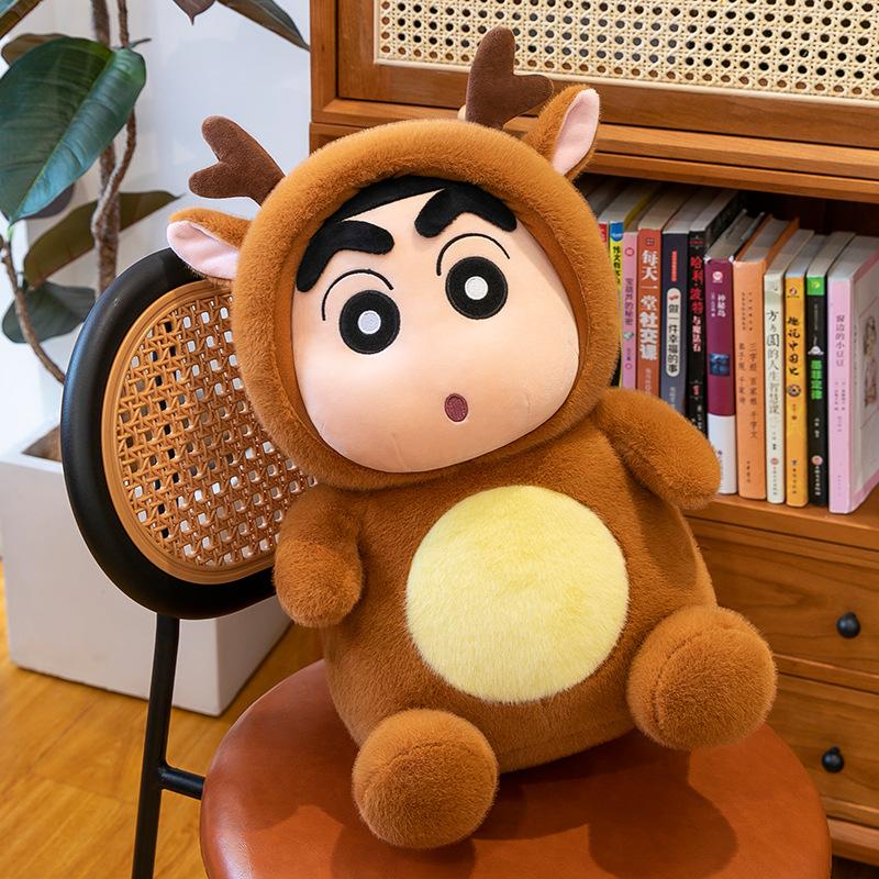 

Crayon Xiaoxin Drag Crayfish Elk Bee Plush Toy Doll Children s Companion Pillow Ragdoll Doll 22cm 0.17kg