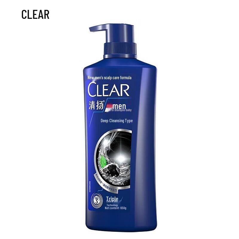 

Clear Men Anti-Dandruff Deep Clean Shampoo
