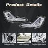 For Hyundai Accent 2012 2013 2014 2015 2016 2017 DRL LED Daytime Running Light Fog Lamp Car Auto Headlight Waterproof Daylights