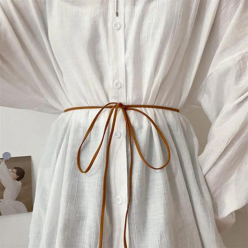 Modern Knotted French Rope Waist Belt Collection For Women Chic Accessory For Any Wardrobe