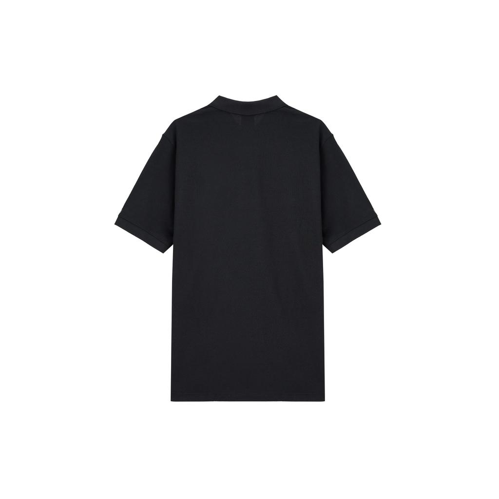 Nike Club Logo Embroidered Casual Knit Short Sleeve Polo Men Tops Black FN3895-010