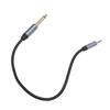 3.5mm Mono Male to 6.35mm Mono Male Sound Cable 11.8 Inch 6.35mm to 3.5mm Headphone Adapter Cord for Speaker Amplifier