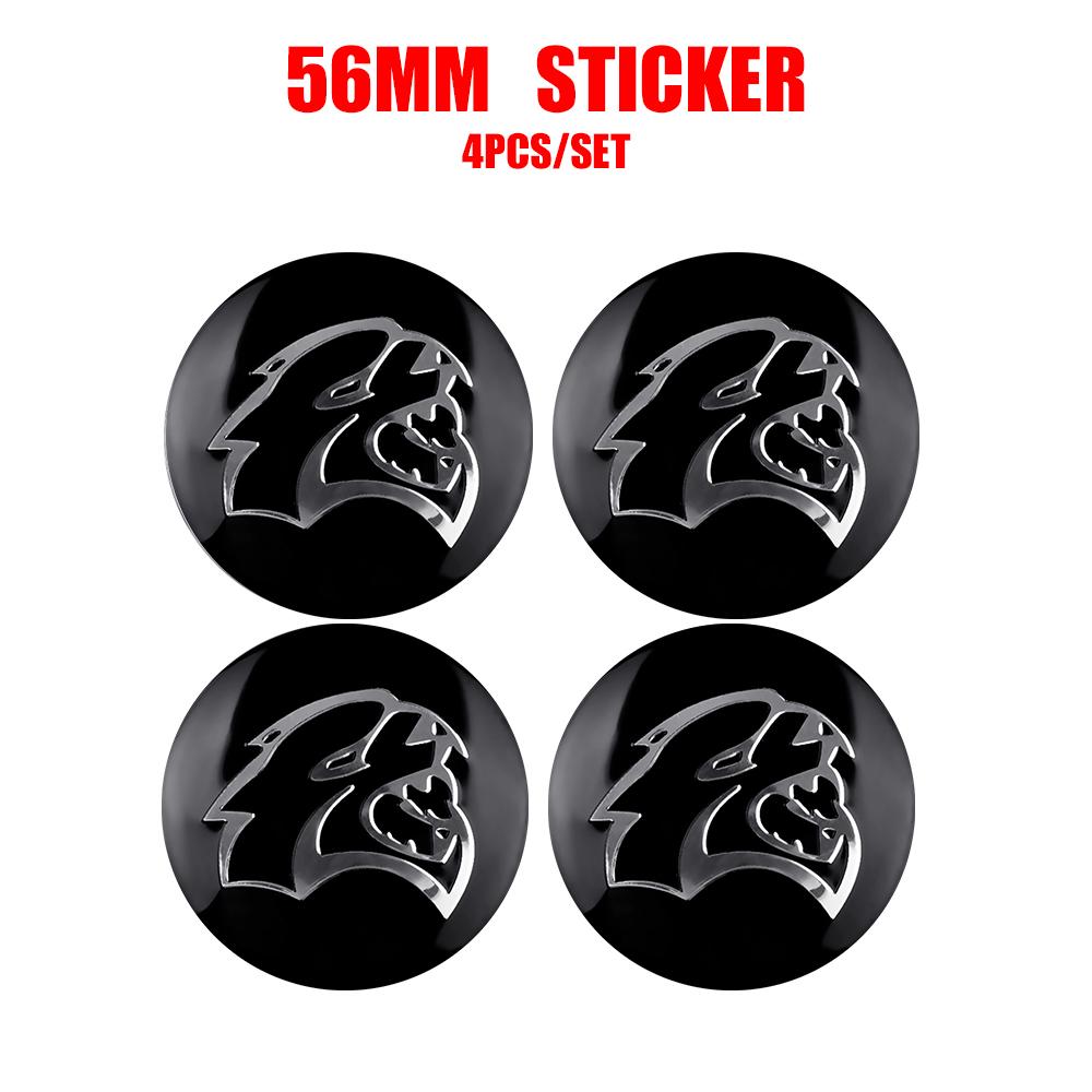 4PCS 56mm 60mm Car Wheel Center Cap Logo Hub Badge Rims Cover For Dodge Durango Dakota Neon Caliber SXT Nitro Ram1500 Avenger