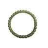 Klarwasser-Schliff Hetian-Jade & Kristall-Perlenarmband