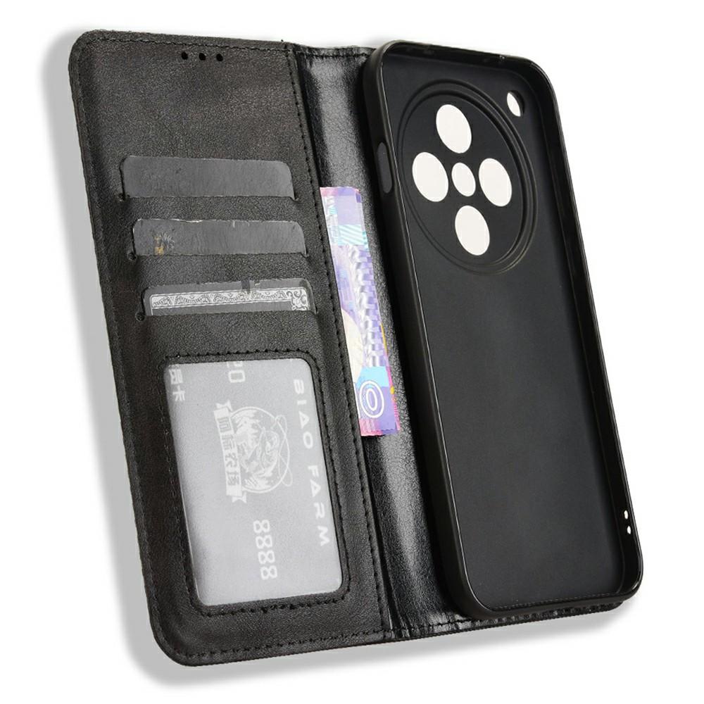 For Oppo Find X8 5G Leather Case Wallet Stand Retro Texture Phone Cover