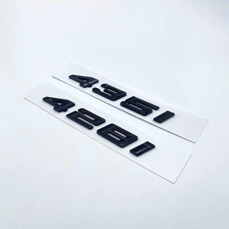 Nowe cyfry litery 420i 428i 430i 435i 440i ABS godło dla BMW serii 4 F32 F33 F36 G22 G23 bagażnik samochodowy tabliczka znamionowa naklejka z logo