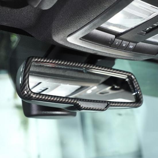 Interior Rearview Mirror Cover Trim Frame For Dodge Charger 10+ Challenger 15+