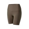 MCNSPORTS Chocolate Glimmer Half-Length Yoga Leggings