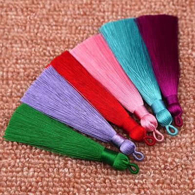 1PC Ručně vyráběné doplňky na výrobu šperků z hedvábného střapce DIY Craft