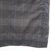 unused COMME CA ISM Grand Check coat L Black series Neck belt Men's Used