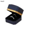 Bracelet Jewelry Packaging Party Gifts Plastic Display Box Double Open Ring Box Jewelry Display  Case Storage Boxes