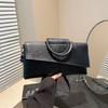 Handtasche Neue trendige Bankett-Handtasche mit großem Fassungsvermögen Damenmode Temperament Umhängetasche Damen kleine Tasche Handtasche
