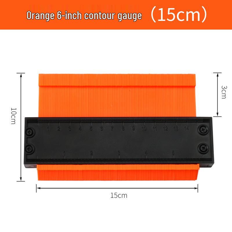 Contour Gauge | Woodworking Measurement Tool | Universal Ruler & Shaper