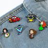 Creative European and American film and television characters Metal badges Snow White Alloy Oil Drip Brooch Pin