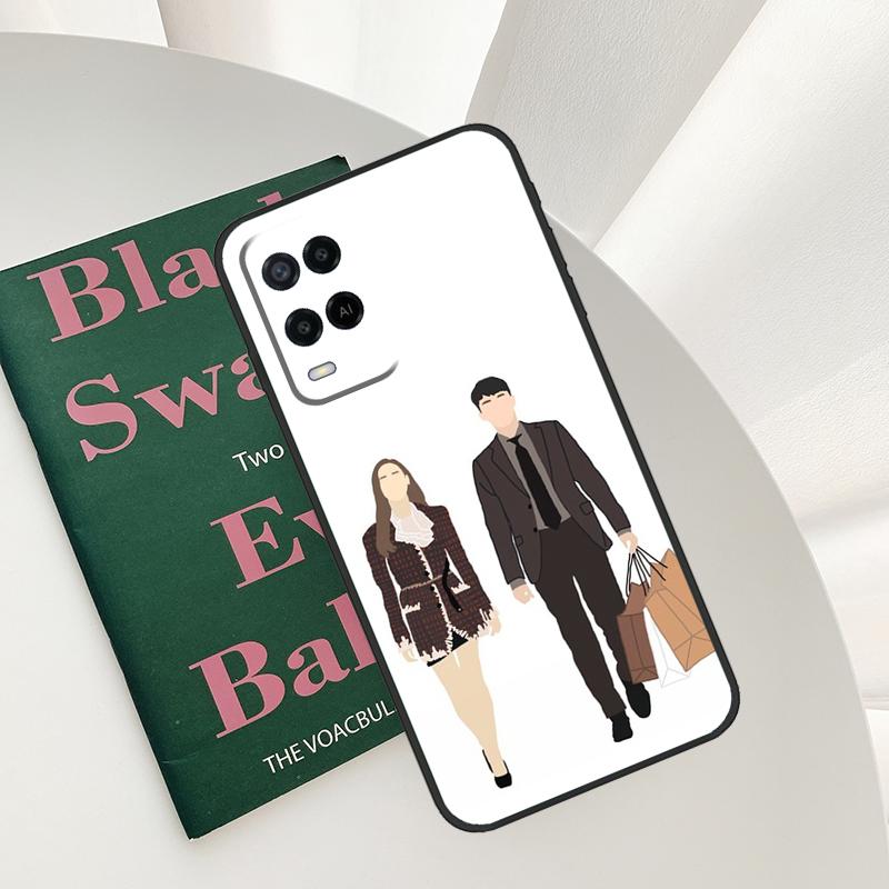 Crash Landing On You Case For Oppo A52 A72 A76 A96 A54 A74 A94 A54S A57S A58 A78 A98 A57 A77 A15 A16 A17 Cover