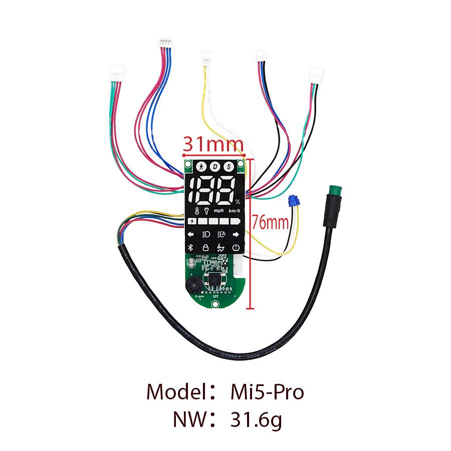 Upgraded Bluetooth Display Circuit Board for Mi5Pro Electric Scooter