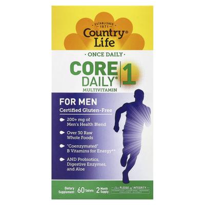 Core Daily® 1 Multivitamines, Homme, 60 comprimés